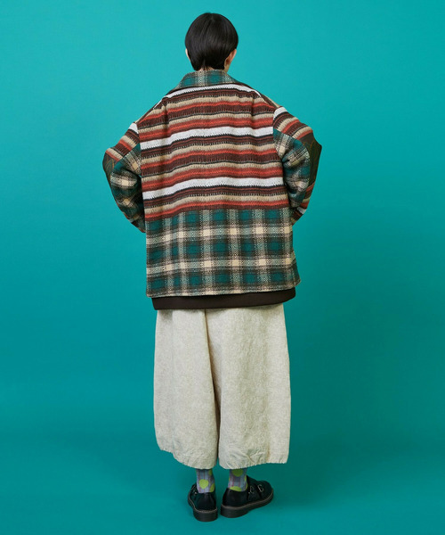 FRAPBOIS（フラボア）の「ミックコート（その他アウター・レディース・レッド/ブラック・1/2）」の18枚目の写真