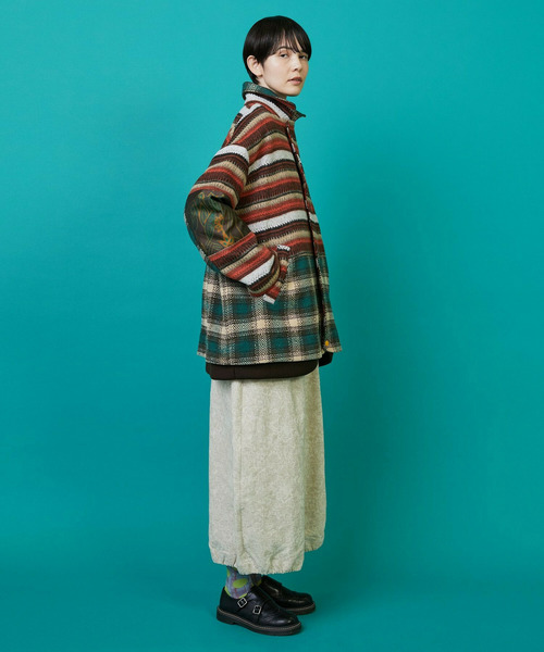 FRAPBOIS（フラボア）の「ミックコート（その他アウター・レディース・レッド/ブラック・1/2）」の20枚目の写真