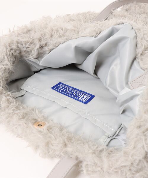 ROOTOTE(ルートート)の「【ROOTOTE】EU.TALL.2way.クリプテッド-E 3617(トートバッグ・レディース・ブラウン/アイボリー/グレー・FREE)」の7枚目の写真