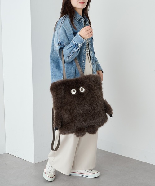 ROOTOTE(ルートート)の「【ROOTOTE】EU.TALL.2way.クリプテッド-E 3617(トートバッグ・レディース・ブラウン/アイボリー/グレー・FREE)」の21枚目の写真