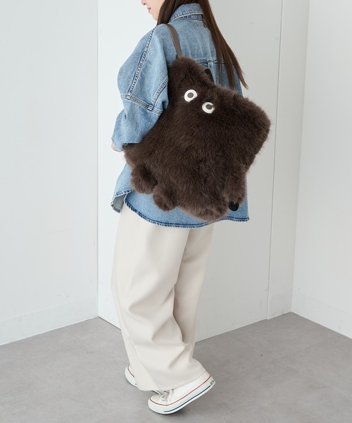 ROOTOTE(ルートート)の「【ROOTOTE】EU.TALL.2way.クリプテッド-E 3617(トートバッグ・レディース・ブラウン/アイボリー/グレー・FREE)」の19枚目の写真