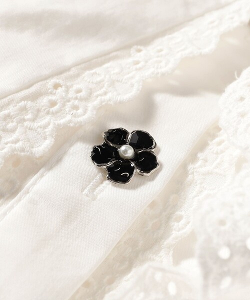 Sister Jane（シスタージェーン）の「sister jane / Breeze Bow Blouse（シャツ/ブラウス・レディース・オフホワイト・SMALL）」の6枚目の写真