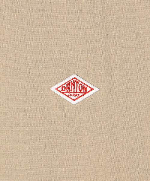 DANTON（ダントン）の「DANTON | バンドカラー 長袖チュニック WOMEN（シャツワンピース・レディース・ネイビー/ベージュ・36）」の18枚目の写真