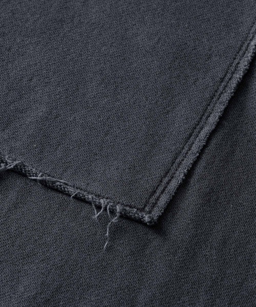 ADAMASTE(アダマスト)の「pigment double knee sweat pants - ピグメントダブルニースウェットパンツ【セットアップ可能】(スウェットパンツ・メンズ・ダークグレー/ライトグレー/レッド・MEDIUM/LARGE)」の5枚目の写真