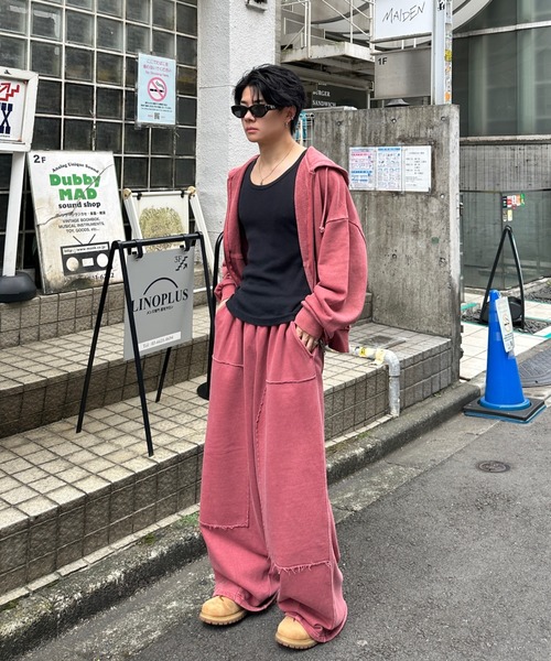 pigment double knee sweat pants - ピグメントダブルニー