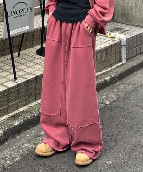あやこ様　スウェットパンツ　ダブルニー　専用 あやこ様 スウェットパンツ ダブルニー 専用 pigment double knee