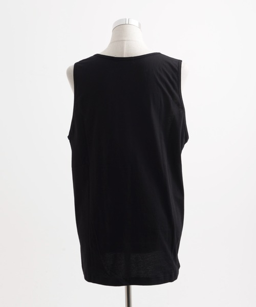 REFLEM(レフレム)の「『REFLEM/レフレム』タンク付きシアーメッシュL/S Tee/ロングスリーブカットソー(Tシャツ/カットソー・レディース・ブラック・FREE)」の12枚目の写真