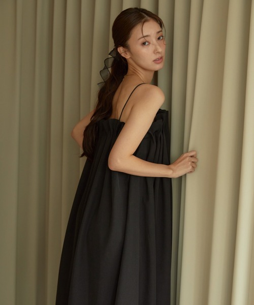 デコルテギャザーキャミワンピース（ワンピース）｜ACYM