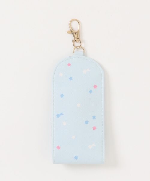 Miffy（ ミッフィー）の「miffy/ミッフィーStarry Night柄キッズキーケース（キーケース/キーアクセサリー・キッズ・サックスブルー・ONE SIZE）」の2枚目の写真