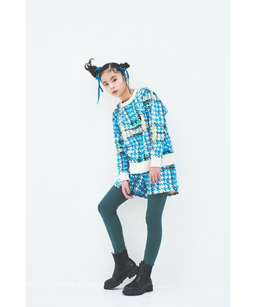 maarook(マルーク)の「千鳥PTふわかる裏毛キュロット(その他パンツ・キッズ・ブルー・130cm/120cm/110cm/90cm/100cm)」の5枚目の写真