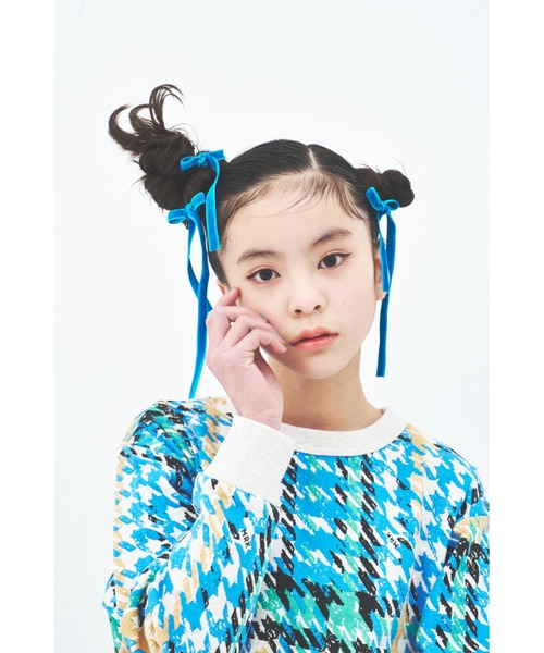 maarook(マルーク)の「千鳥PTふわかる裏毛キュロット(その他パンツ・キッズ・ブルー・130cm/120cm/110cm/90cm/100cm)」の6枚目の写真