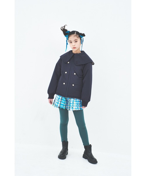 maarook(マルーク)の「千鳥PTふわかる裏毛キュロット(その他パンツ・キッズ・ブルー・130cm/120cm/110cm/90cm/100cm)」の7枚目の写真