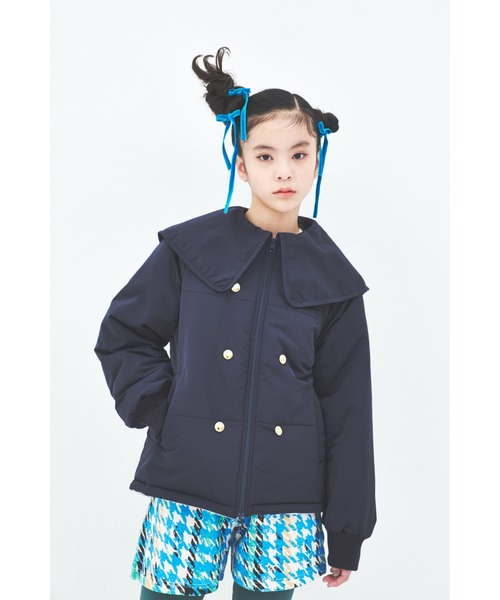 maarook(マルーク)の「千鳥PTふわかる裏毛キュロット(その他パンツ・キッズ・ブルー・130cm/120cm/110cm/90cm/100cm)」の9枚目の写真