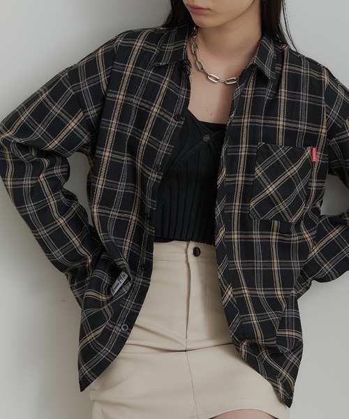 セール】タータンチェックネルシャツ（シャツ/ブラウス）｜SEN TOKYO