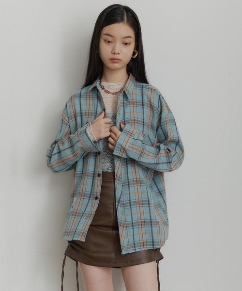 セール】タータンチェックネルシャツ（シャツ/ブラウス）｜SEN TOKYO