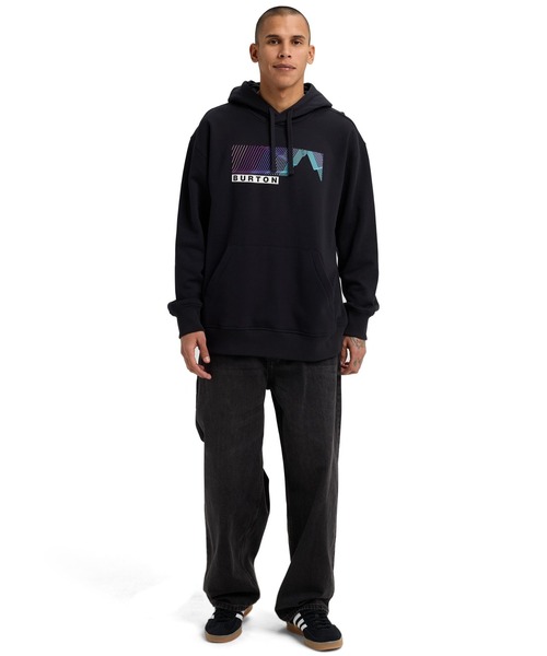 BURTON（バートン）の「Elmore プルオーバー フーディー（パーカー・メンズ・ホワイト/ブラック・S/L/M）」の14枚目の写真