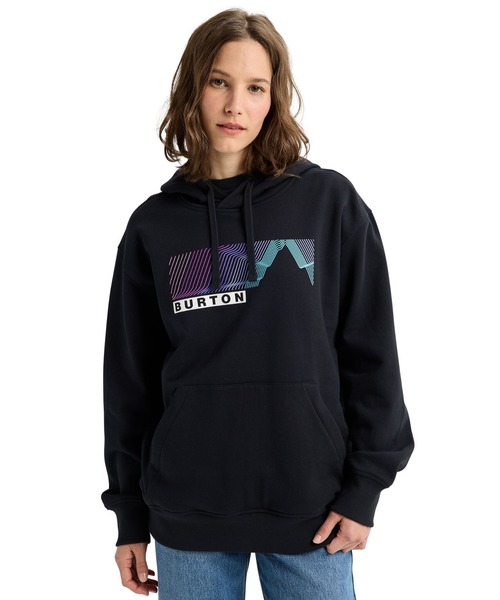 BURTON（バートン）の「Elmore プルオーバー フーディー（パーカー・メンズ・ホワイト/ブラック・S/L/M）」の18枚目の写真