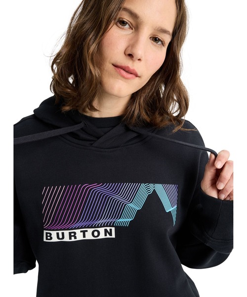 BURTON（バートン）の「Elmore プルオーバー フーディー（パーカー・メンズ・ホワイト/ブラック・S/L/M）」の21枚目の写真