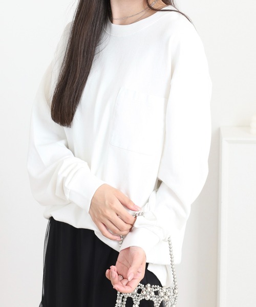 JEMORGAN(ジェーイーモーガン)の「JEMORGAN ヘビーウェイト天竺ピグメントロンT(Tシャツ/カットソー・メンズ・パープル/オフホワイト/ベージュ/ブラック/グリーン・XL/L/M)」の16枚目の写真