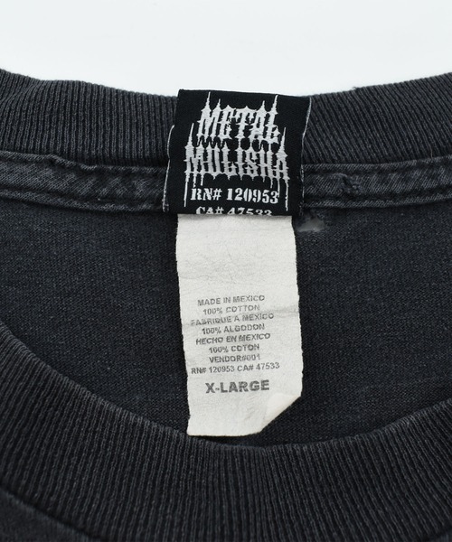 VINTAGE（ヴィンテージ）の「【USED】Y2K “METAL MULISHA” アート Tシャツ（Tシャツ/カットソー・メンズ・ブラック・X-LARGE）」の8枚目の写真