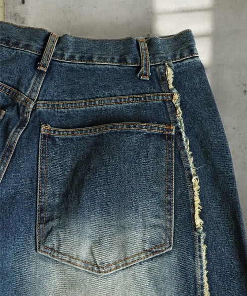 antiqua(アンティカ)の「フリンジ デニムパンツ(デニムパンツ・レディース・ブルー系その他・L/M)」の16枚目の写真