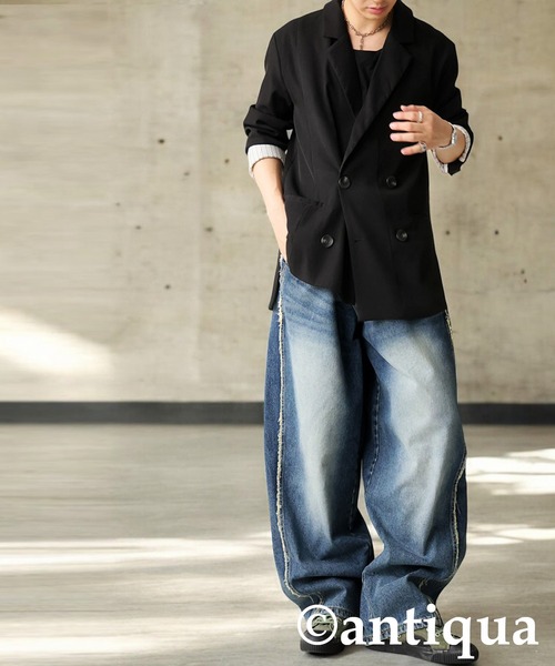 antiqua(アンティカ)の「フリンジ デニムパンツ(デニムパンツ・レディース・ブルー系その他・L/M)」の21枚目の写真