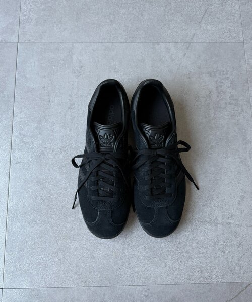 DouDou（ドゥドゥ）の「【adidas/アディダス】GAZELLE（スニーカー・レディース・ブラック・24.5cm/23.5cm/24cm）」の2枚目の写真