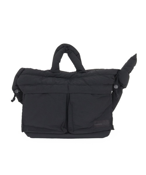 ADAM PATEK(アダムパテック)の「『ADAMPATEK』padding helmet bag(ショルダーバッグ・メンズ・ブラック/グレー・FREE)」の8枚目の写真