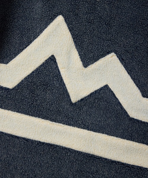 FIRST DOWN（ファーストダウン）の「ライニング ボアフリース コーチジャケット（ブルゾン・メンズ・ブラック/ネイビー・M/XL/L）」の11枚目の写真