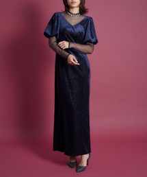 My shawty | lame velvet dress(ドレス)