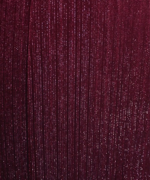 My shawty(マイシャウティー)の「lame velvet dress(ドレス・レディース・ブラック/ネイビー/レッド・SMALL/MEDIUM)」の22枚目の写真