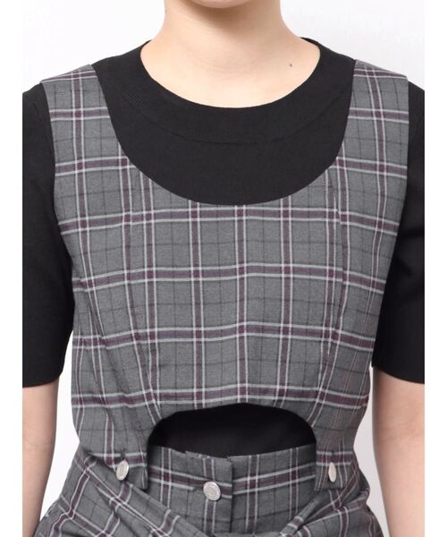 セール】【YUKKOコラボ】2WAYシャツライクジャンスカ（ジャンパー