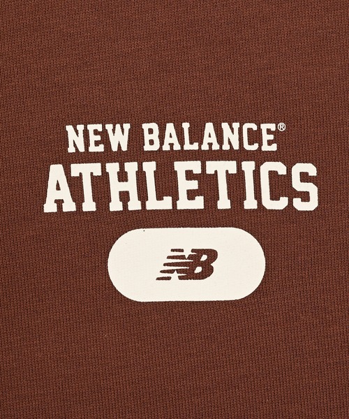 NEW BALANCE(ニューバランス)の「ハーフジップスウェット(スウェット・レディース・チョコ/グレイッシュベージュ/ライトブルー・SMALL/MEDIUM/LARGE/X-LARGE)」の17枚目の写真