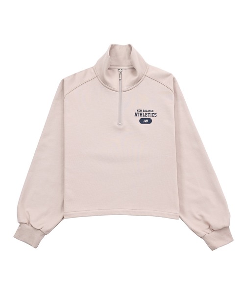 セール】ハーフジップスウェット（スウェット）｜New Balance