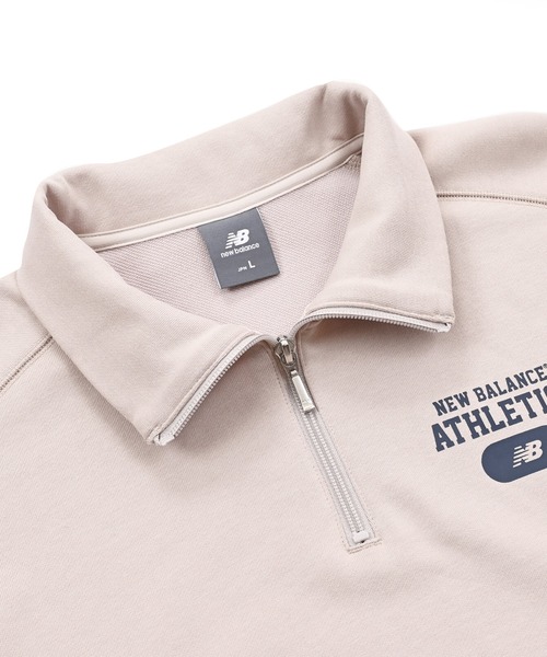 セール】ハーフジップスウェット（スウェット）｜New Balance