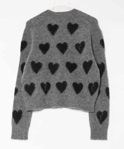 ALLSAINTS（オールセインツ）の「AMORA JACQUARD BRUSHED CARDIGAN | AMORA ジャカード ブラッシュド カーディガン（カーディガン/ボレロ・レディース・グレー系その他・S/M/L/XS）」の8枚目の写真