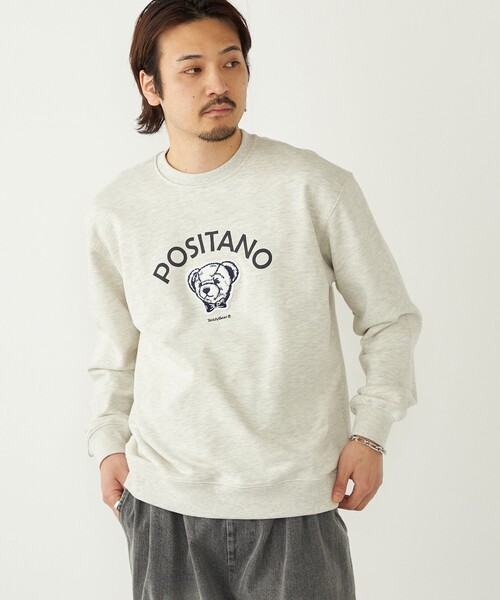 SHIPS Colors(シップス カラーズ)の「SHIPS Colors:TeddyBear(R) スウェット 2◇(スウェット・メンズ・ダークグレー/ネイビー/ナチュラル/グレー/チャコールグレー・LARGE/X-LARGE/SMALL/MEDIUM)」の4枚目の写真