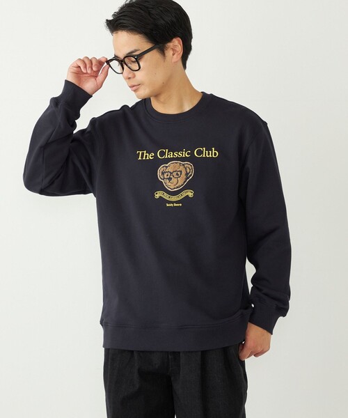 SHIPS Colors(シップス カラーズ)の「SHIPS Colors:TeddyBear(R) スウェット 2◇(スウェット・メンズ・ダークグレー/ネイビー/ナチュラル/グレー/チャコールグレー・LARGE/X-LARGE/SMALL/MEDIUM)」の5枚目の写真