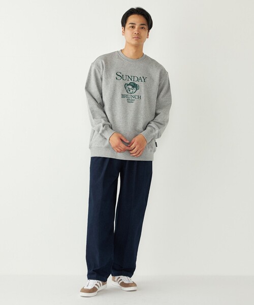 SHIPS Colors(シップス カラーズ)の「SHIPS Colors:TeddyBear(R) スウェット 2◇(スウェット・メンズ・ダークグレー/ネイビー/ナチュラル/グレー/チャコールグレー・LARGE/X-LARGE/SMALL/MEDIUM)」の17枚目の写真