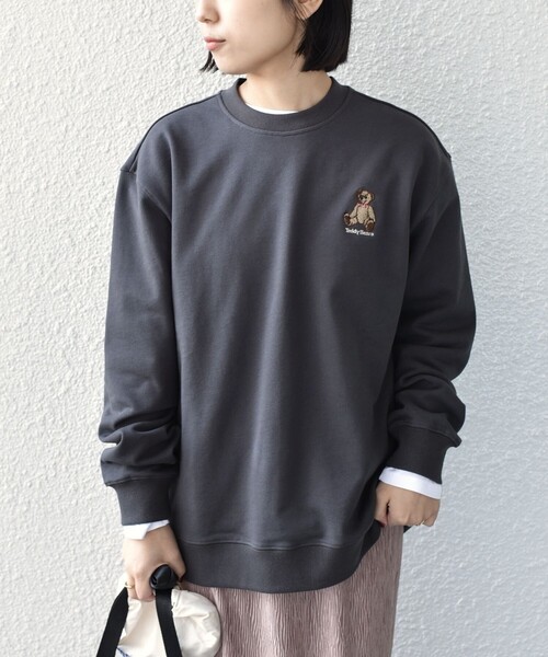 SHIPS Colors(シップス カラーズ)の「SHIPS Colors:TeddyBear(R) スウェット 2◇(スウェット・メンズ・ダークグレー/ネイビー/ナチュラル/グレー/チャコールグレー・LARGE/X-LARGE/SMALL/MEDIUM)」の15枚目の写真