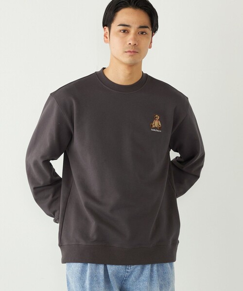 SHIPS Colors(シップス カラーズ)の「SHIPS Colors:TeddyBear(R) スウェット 2◇(スウェット・メンズ・ダークグレー/ネイビー/ナチュラル/グレー/チャコールグレー・LARGE/X-LARGE/SMALL/MEDIUM)」の13枚目の写真