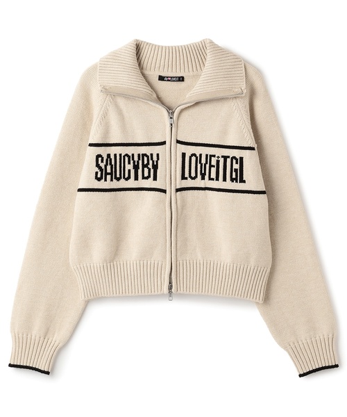 by LOVEiT（バイラビット）の「Wジップカーディガン（カーディガン/ボレロ・キッズ・ベージュ/ブラウン/オフホワイト・140cm/160cm/120cm/150cm/130cm）」の3枚目の写真