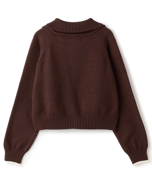 by LOVEiT（バイラビット）の「Wジップカーディガン（カーディガン/ボレロ・キッズ・ベージュ/ブラウン/オフホワイト・140cm/160cm/120cm/150cm/130cm）」の13枚目の写真