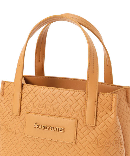 PEARLY GATES(パーリーゲイツ)の「【PEARLY GATES】追加色BASICカートBAG(トートバッグ・メンズ・ベージュ・FREE)」の3枚目の写真
