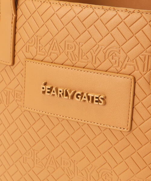 PEARLY GATES(パーリーゲイツ)の「【PEARLY GATES】追加色BASICカートBAG(トートバッグ・メンズ・ベージュ・FREE)」の4枚目の写真