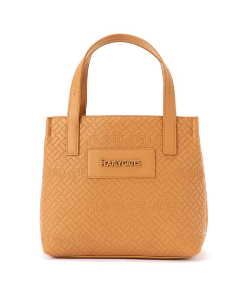 PEARLY GATES(パーリーゲイツ)の「【PEARLY GATES】追加色BASICカートBAG(トートバッグ・メンズ・ベージュ・FREE)」の1枚目の写真