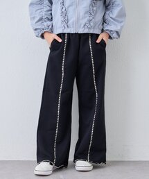 CIAOPANIC TYPY | 【WEB限定】【KIDS】配色ハマグリステッチ微フレアパンツ(スウェットパンツ)