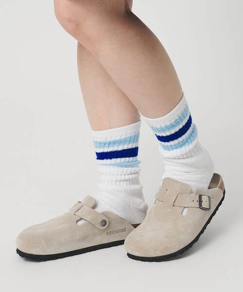 BIRKENSTOCK（ビルケンシュトック）の「【国内EXCLUSIVE】＜BIRKENSTOCK＞ボストン/サンダル（サンダル・レディース・ブラウン系/オフホワイト/ネイビー/ダークグリーン/ダークグレー・37/35/38/39/36）」の2枚目の写真