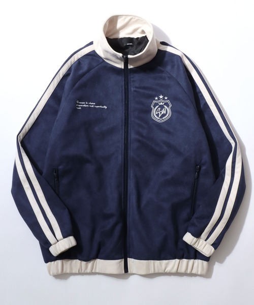 SITRY（シトリー）の「Fake Suede Track Jacket/オーバーサイズ 