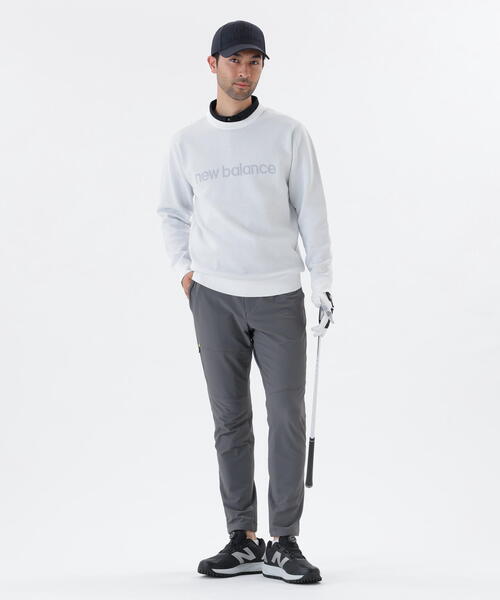 セール】【new balance golf】メッシュ クルーネック ニット プル